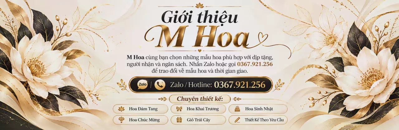 Ảnh bìa Shop hoa tươi Xã Phú Trạch Quảng Trị - Tư vấn mẫu hoa hợp ngân sách